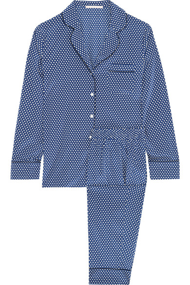 Dorit Kemsley's Blue Polka Dot Pajamas