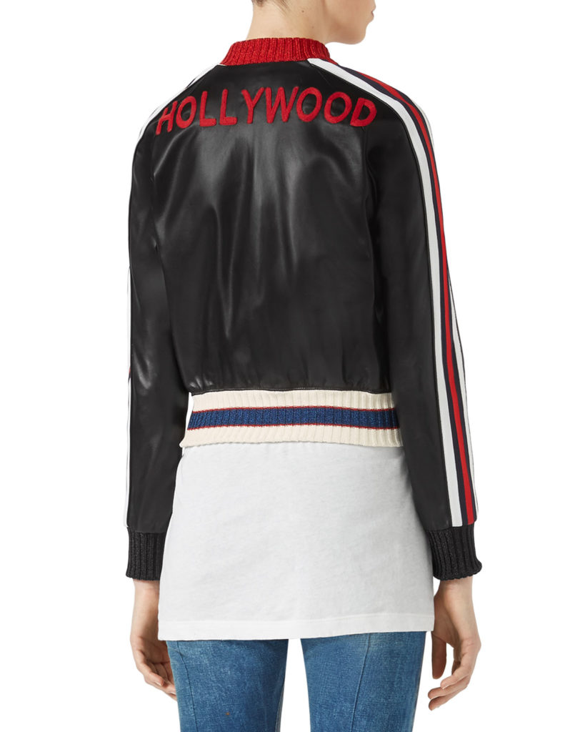 Kyle Richards' Black Hollywood Bomber Jacket