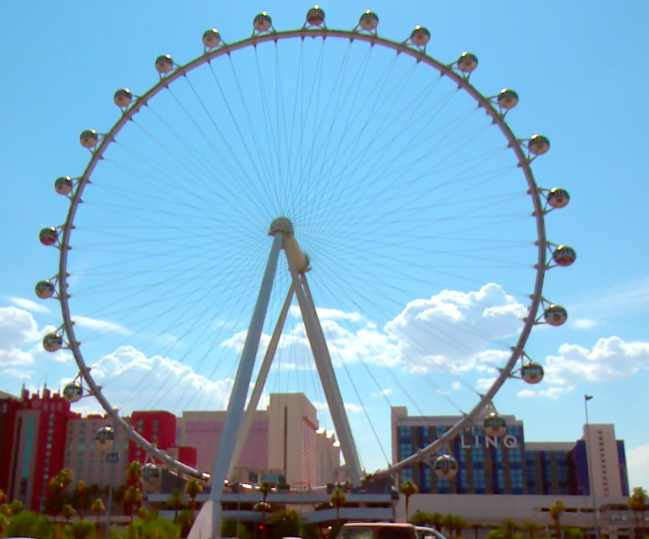 Real Housewives of Beverly Hills on the High Roller Ferris Wheel in Las Vegas