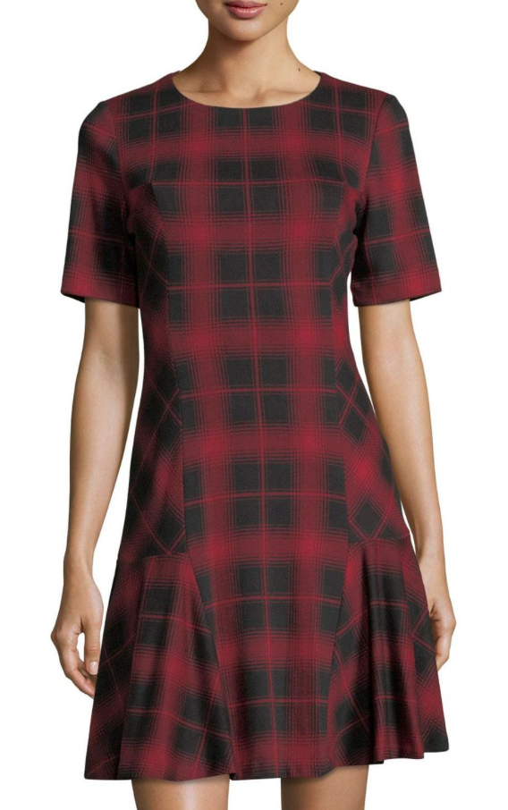 Kathy Lee Gifford's Red Plaid Dress on Today