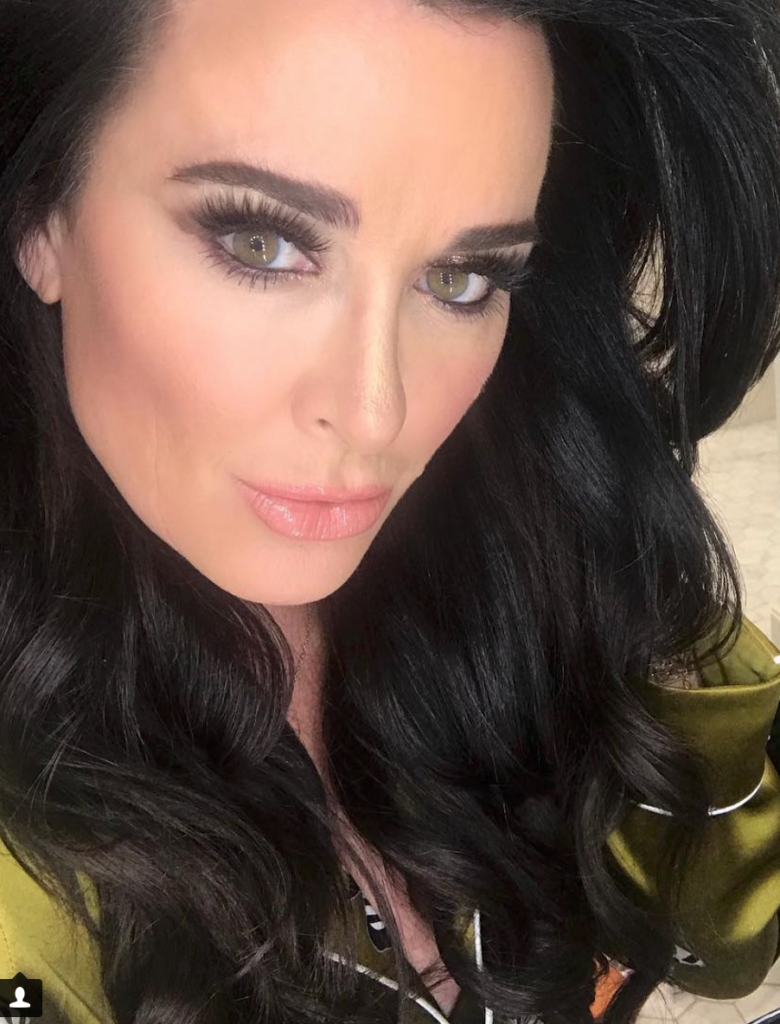 Kyle Richards' Makeup at the RHBH Premier Party