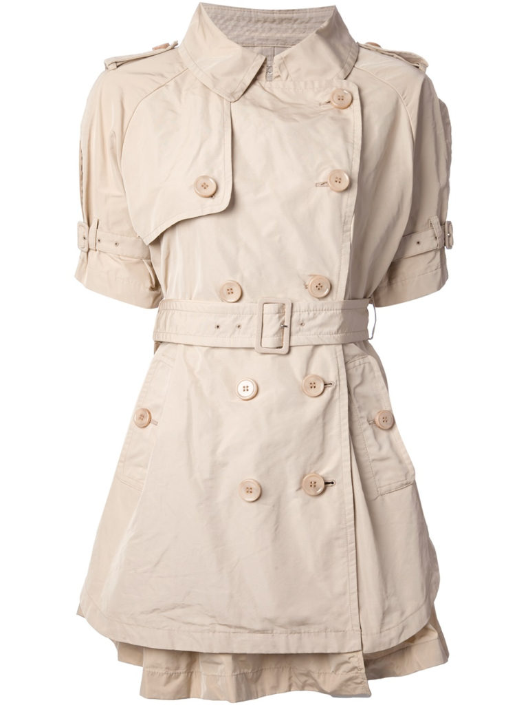 Melissa Gorga's Short Sleeve Trench Coat