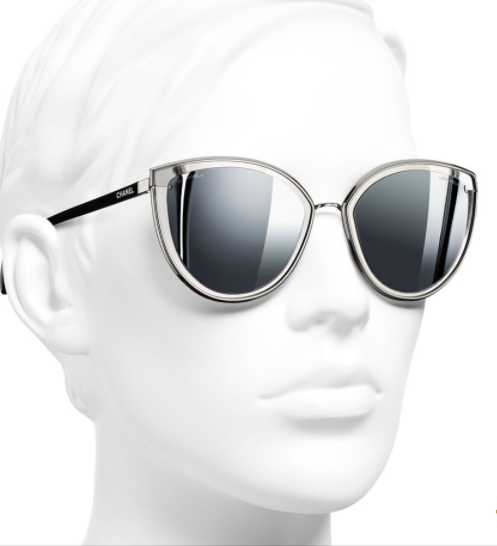 Dorit Kemsley's Silver Cat Eye Sunglasses