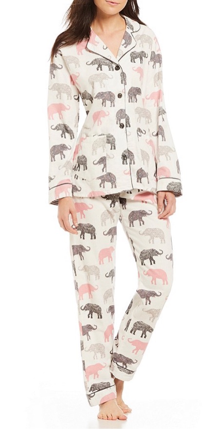 Grace Adler's Elephant Pajama Bottoms