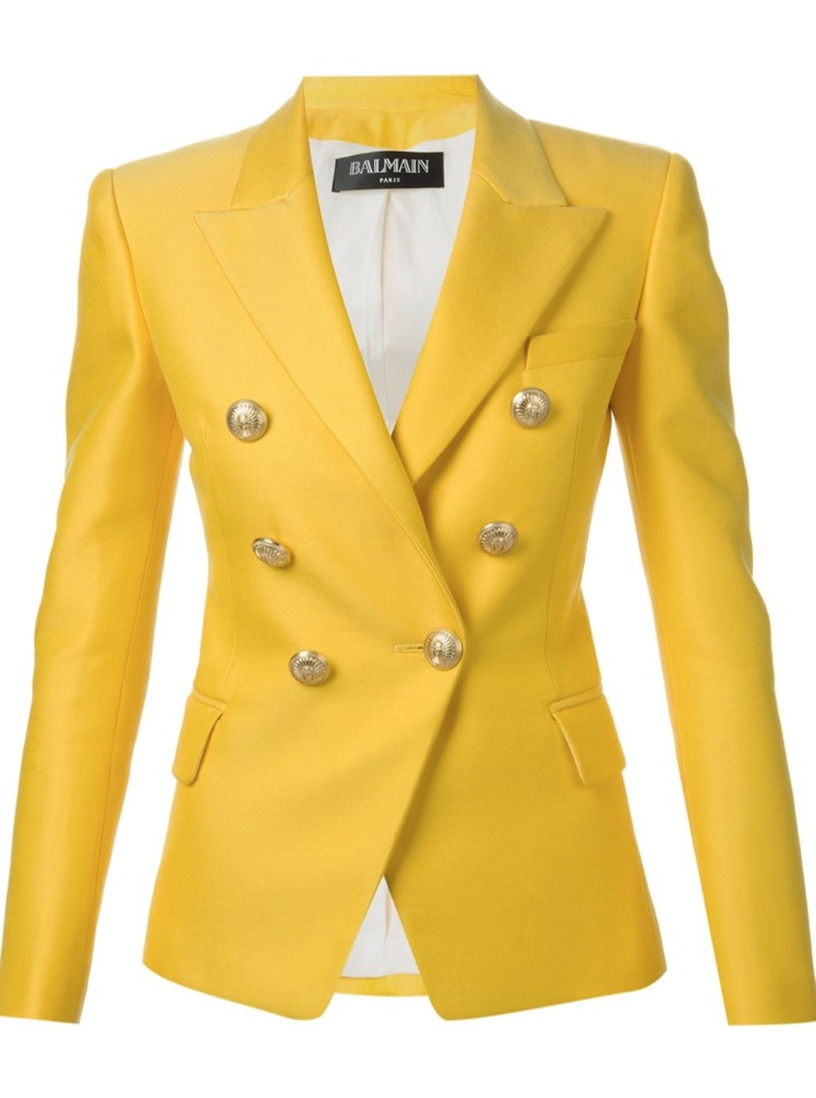 Karen Walker's Yellow Blazer