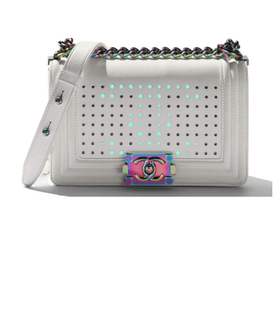 chanel bag with led lights