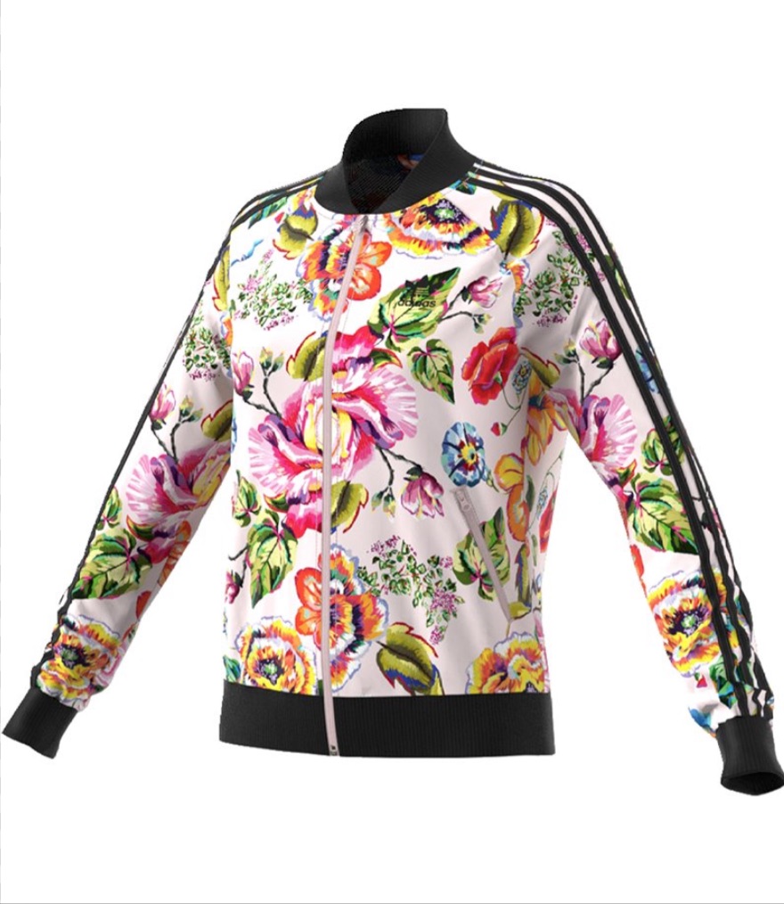 Porsha Williams' Pink Floral Track Jacket