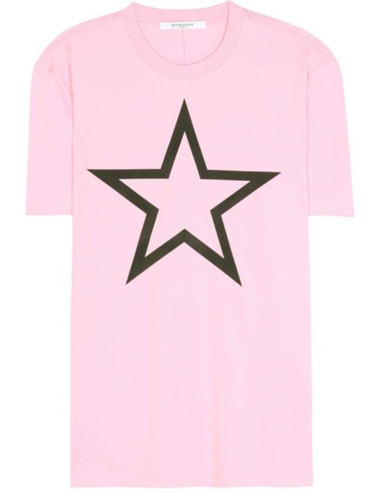 Sheree Whitfield's Pink Star Tee Shirt