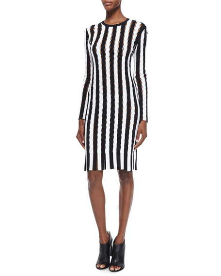 Moira Rose's Black and White Striped Dress | Big Blonde Hair