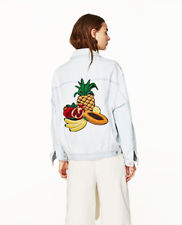 Amanda Batula's Fruit Patch Denim Jacket