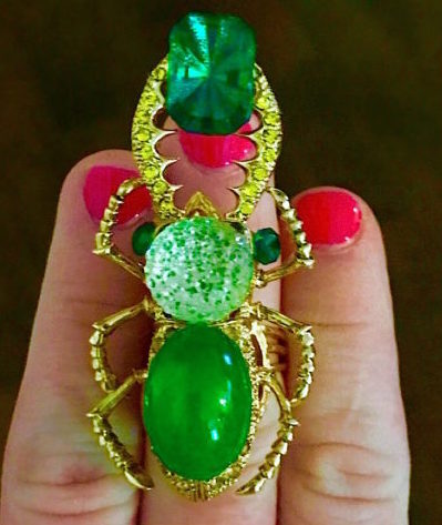 Ariana Madix's Beetle Ring by J Big Jules