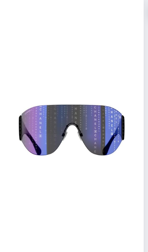 Erika Jayne's Mirrored Shield Sunglasses