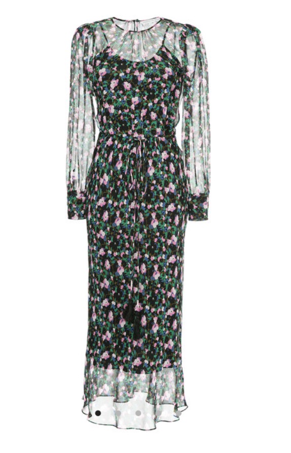 Jenna Bush Hager's Long Sleeve Floral Dress