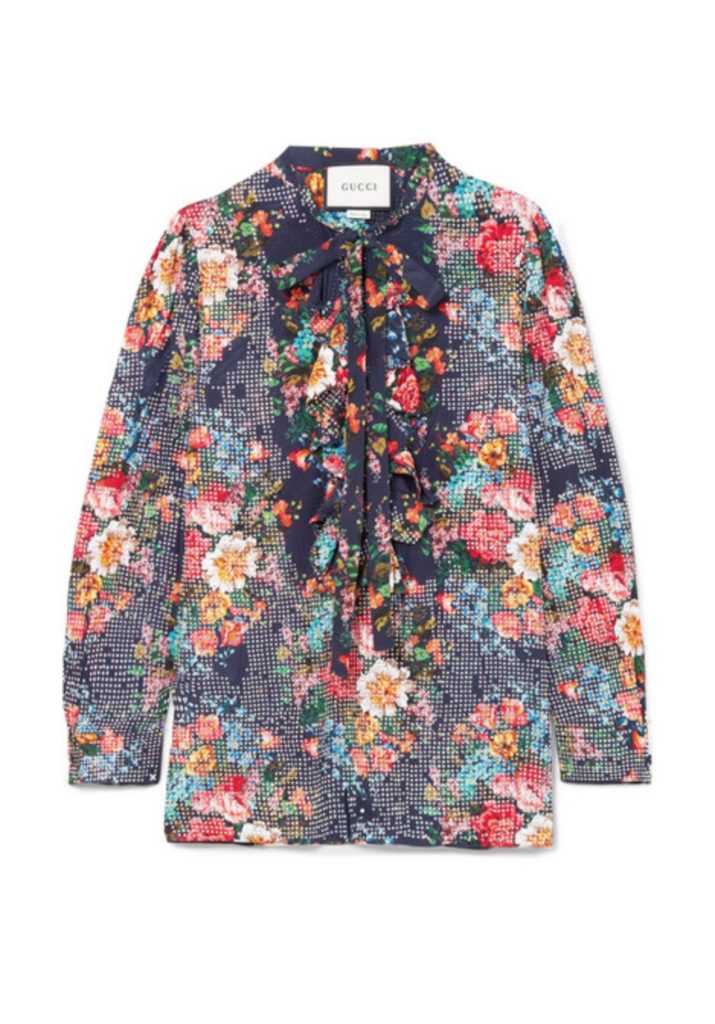Kelly Ripa's Floral Top on Wendy Williams