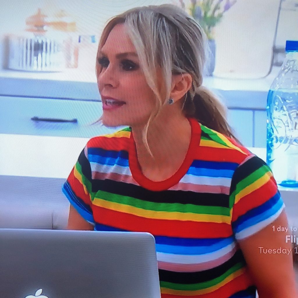 Tamra Judge's Rainbow Tee Shirt