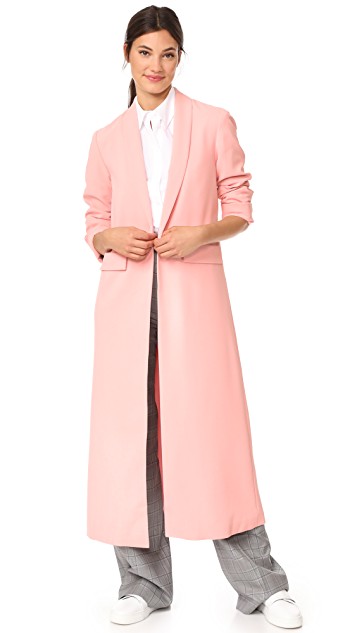 Kathryn Dennis' Long Pink Jacket