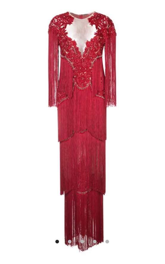 Nene Leakes' Red Fringe Reunion Dress