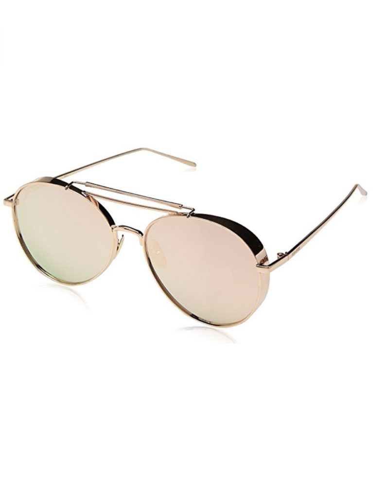 Nene Leakes' Rose Gold Aviator Sunglasses