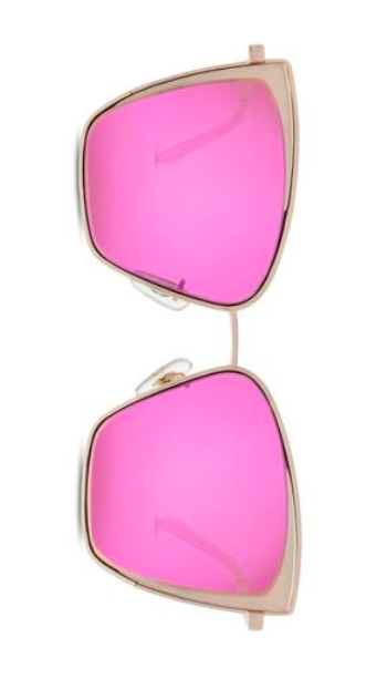 Scheana Shay's Pink Mirrored Sunglasses