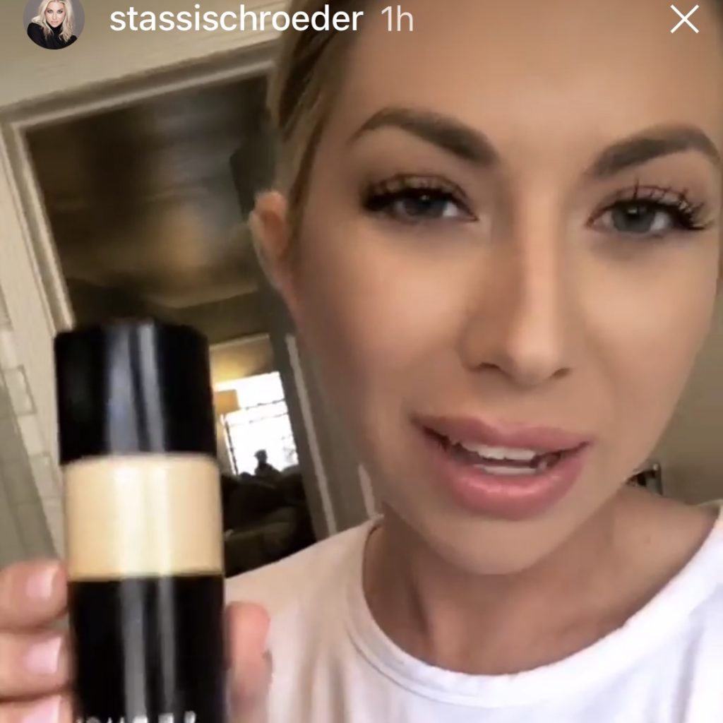 Stassi Schroeder's Favorite Foundation on Instagram