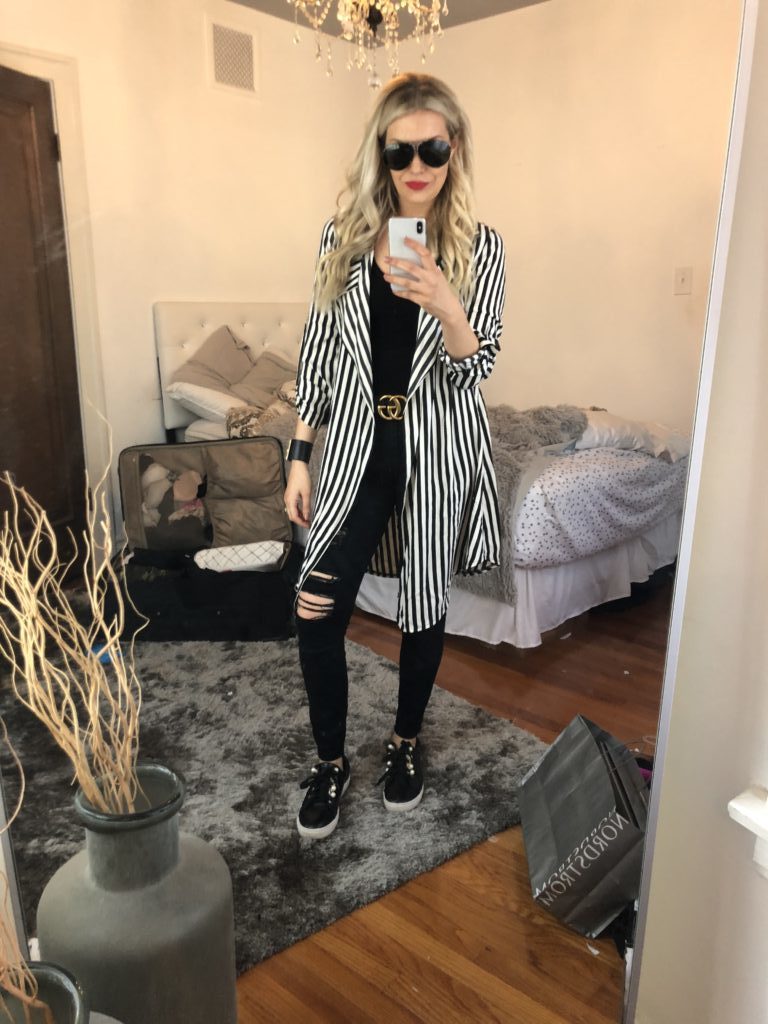 Striped Duster Asos