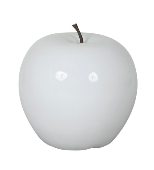 Bethenny Frankel’s Large White Glossy Apple on Instagram