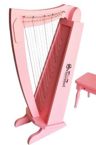 Chrissy Teigen's Pink Toy Harp For Her Daughter Luna 