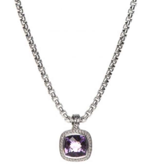 Monique Samuels' Purple Stone Necklace