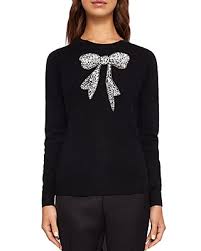 Tinsley Mortimer's Pearl Bow Sweater
