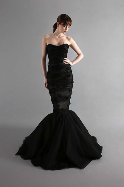 Becca Kufrin's Black Dress