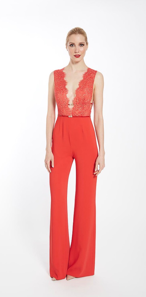 Becca Kufrin's Red Jumpsuit