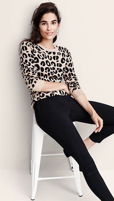 Kathryn Dennis’ Leopard Sweater