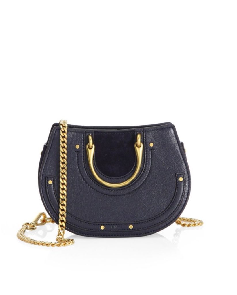 Liza Miller's Gold Chain Belt Bag