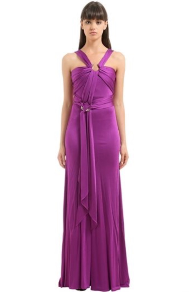 Monique Samuels' Purple Gown