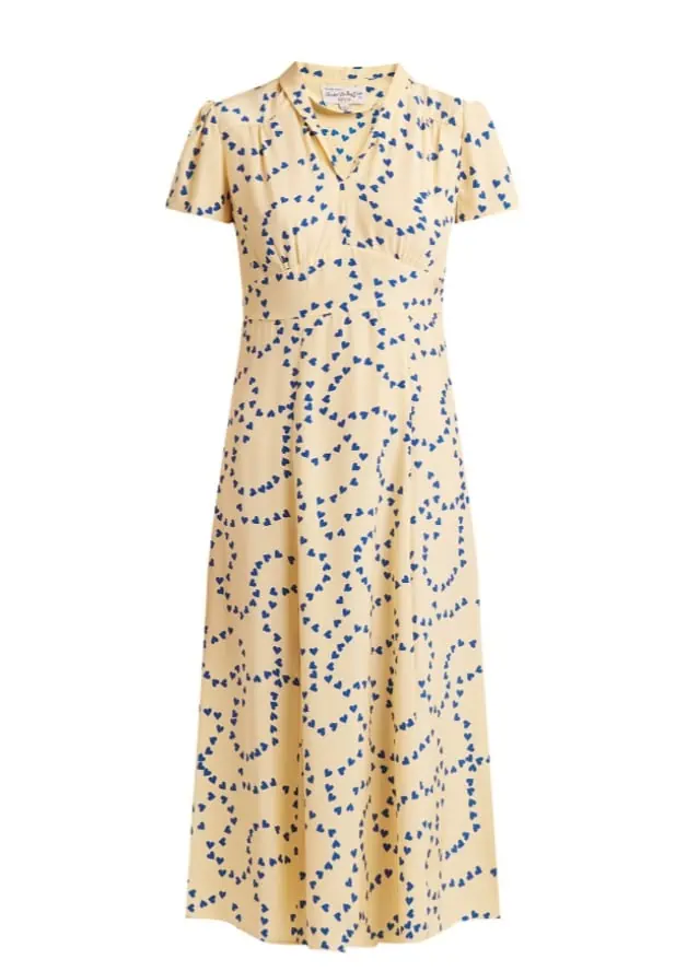 Sophia Bush's Heart Print Dress