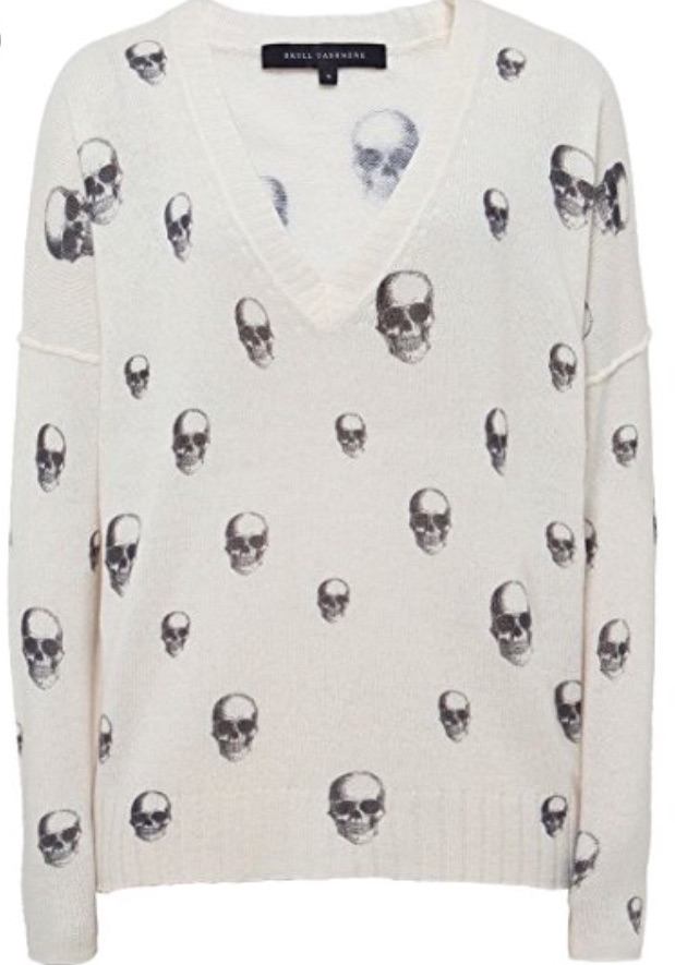 Tinsley Mortimer's Skull Sweater