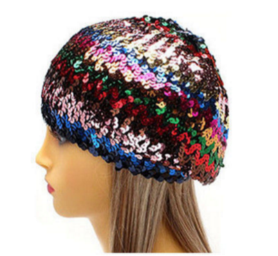 Ashley Darby's Sequin Beret