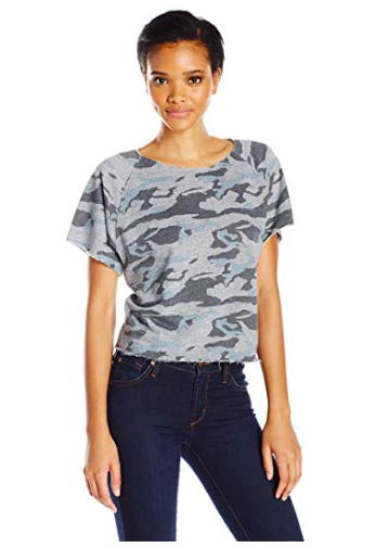 Tinsley Monrow's Camo Short Sleeve Sweatshirt