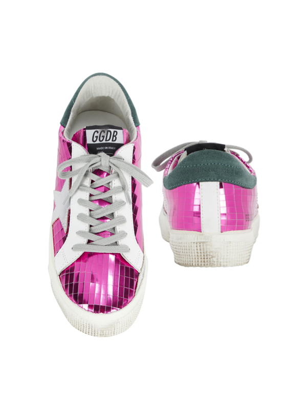 Tinsley Mortimer’s Pink Sneakers | Big Blonde Hair