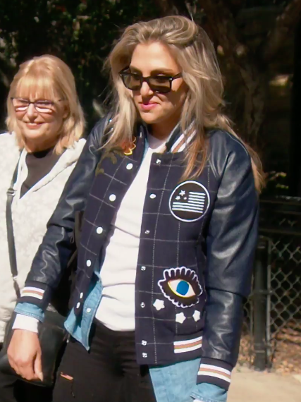 Gina Kirschenheiter’s Patch Varsity Jacket