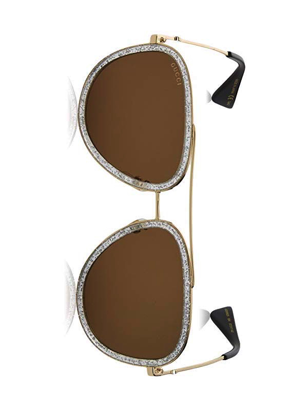 Kyle Richards' Glitter Aviator Sunglasses