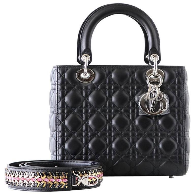Kelly Dodd's Black Quilted Purse