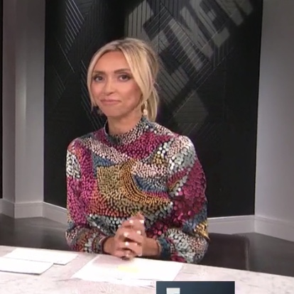 Giuliana Rancic's Polka Dot Dress