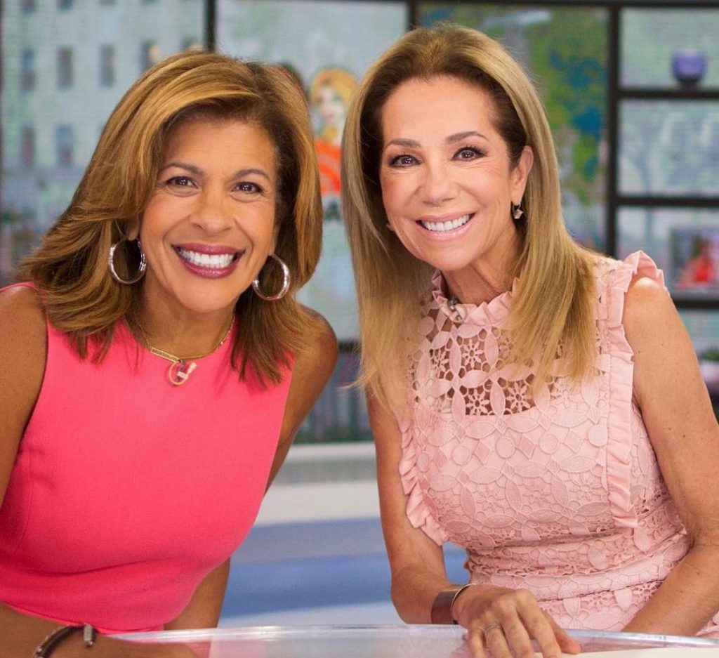 Kathie Lee Gifford's Pink Lace Dress