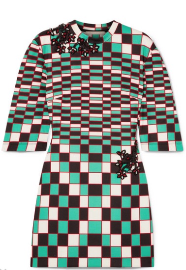 Abby Huntsman's Geometric Print Dress