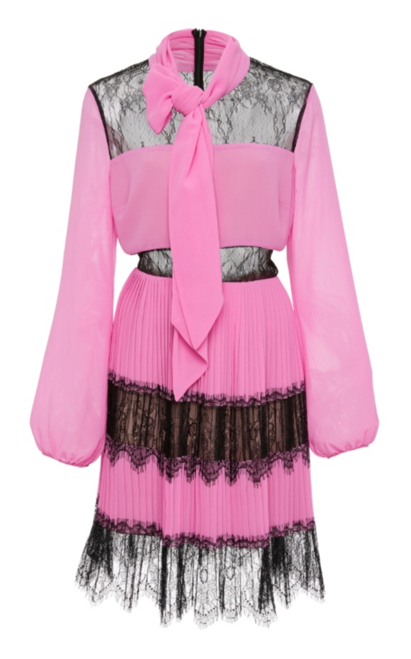 Bobbie Thomas' Black and Pink Dress
