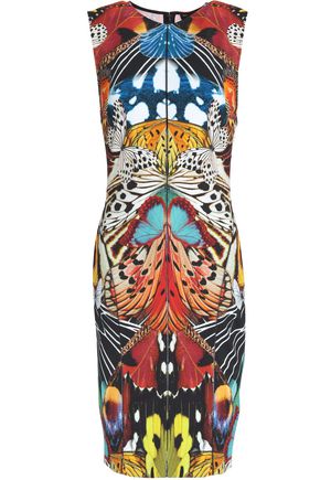 Cary Deuber's Butterfly Printed Dress