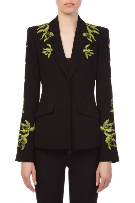 D'Andra Simmons Embroidered Blazer