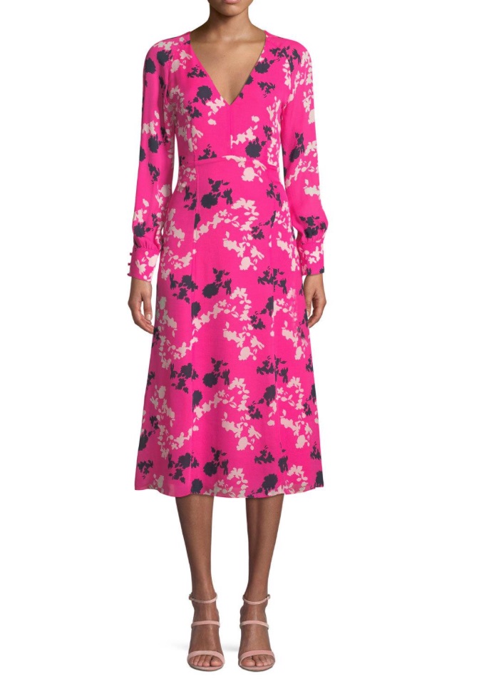 Giuliana Rancic's Pink Floral Dress