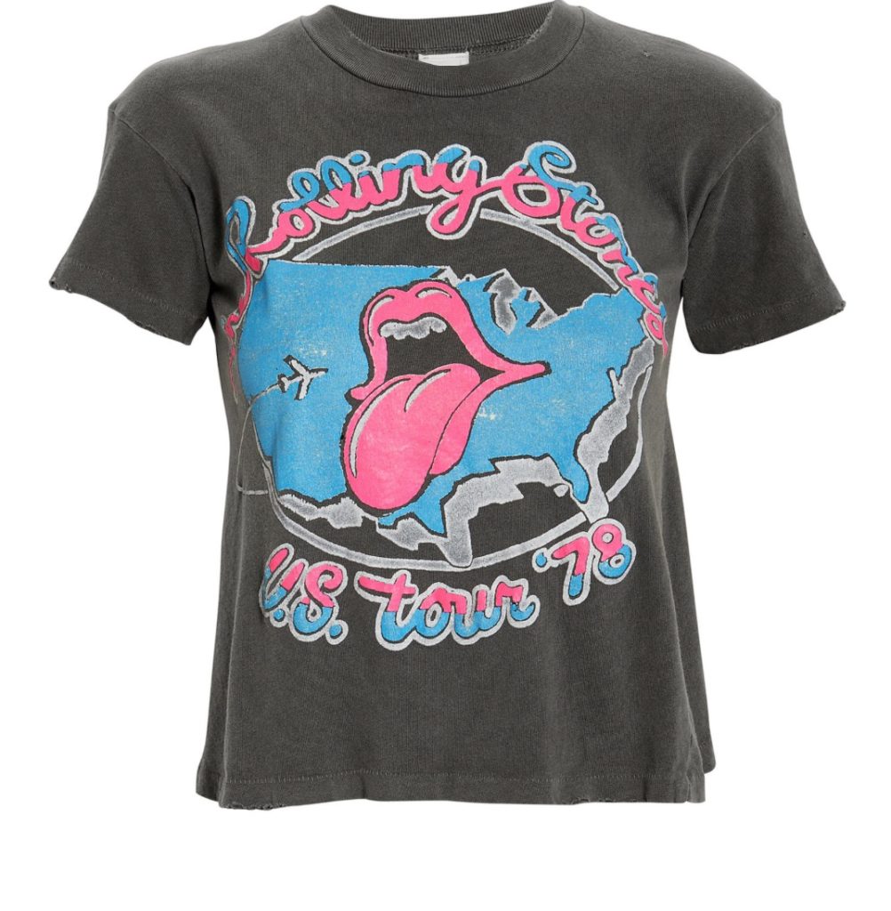 Kristin Chenoweth's Rolling Stones Tee Shirt on WWHL